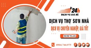 Thợ sơn nhà tại quận 2【Chuyên nhận sơn lại nhà củ giá rẻ】