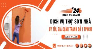 Thợ sơn nhà tại quận 4【Chuyên nhận sơn lại nhà củ giá rẻ】