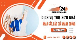 Thợ sơn nhà tại quận 7【Chuyên nhận sơn lại nhà củ giá rẻ】