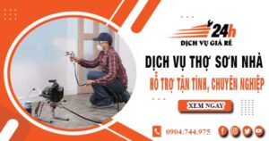 Thợ sơn nhà tại quận 8【Chuyên nhận sơn lại nhà củ giá rẻ】