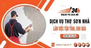 Thợ sơn nhà tại quận Bình Thạnh【Chuyên sơn lại nhà củ】
