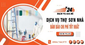 Thợ sơn nhà tại quận Phú Nhuận【Chuyên sơn lại nhà củ】