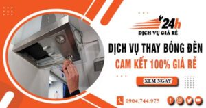 Báo giá thay bóng đèn tại quận 8【Cam kết 100% giá rẻ】