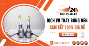 Báo giá thay bóng đèn tại Tân Bình【Cam kết 100% giá rẻ】